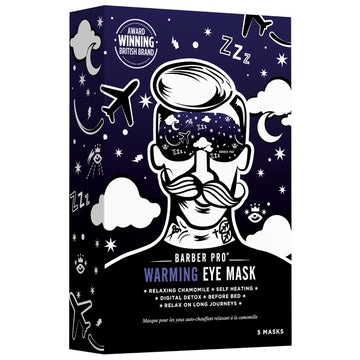 Barber Pro Warming Eye Mask (Box of 5) Packaging